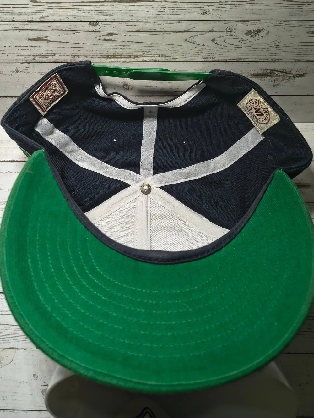 '47 Brand Dallas Mavericks Hardwood Classics Snapback NBA Throwback Green‎ Navy